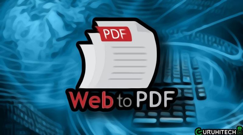 web2pdf